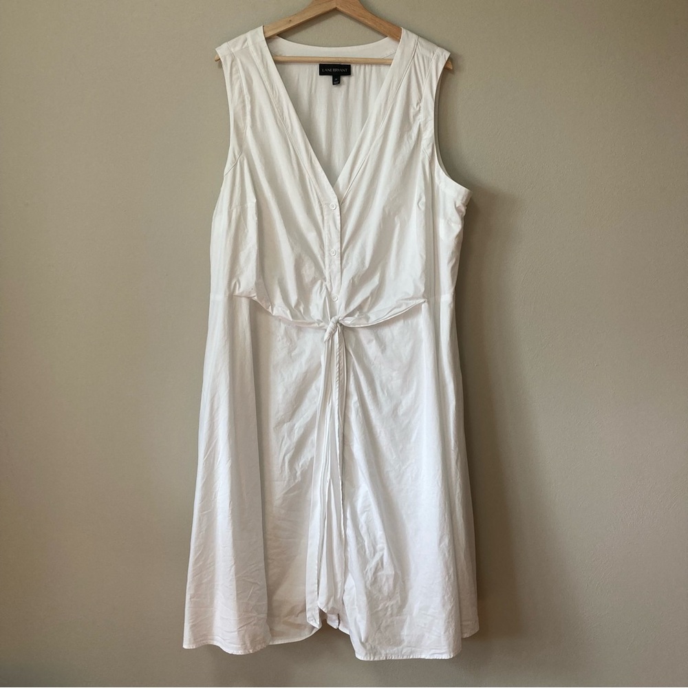 Lane Bryant White Summer Dress 24